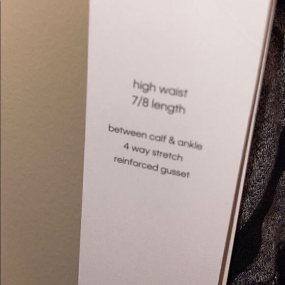 NWT Calvin Klein performance leggings black grey - Picture 4 of 8